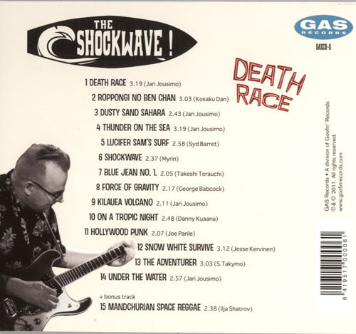 CD - The Shockwave! - Death Race