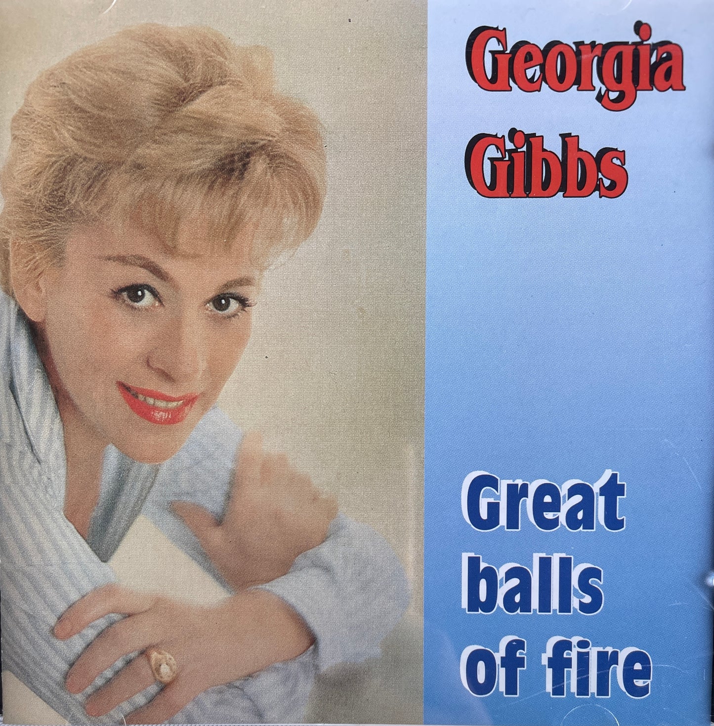 CD - Georgia Gibbs - Great Balls Of Fire