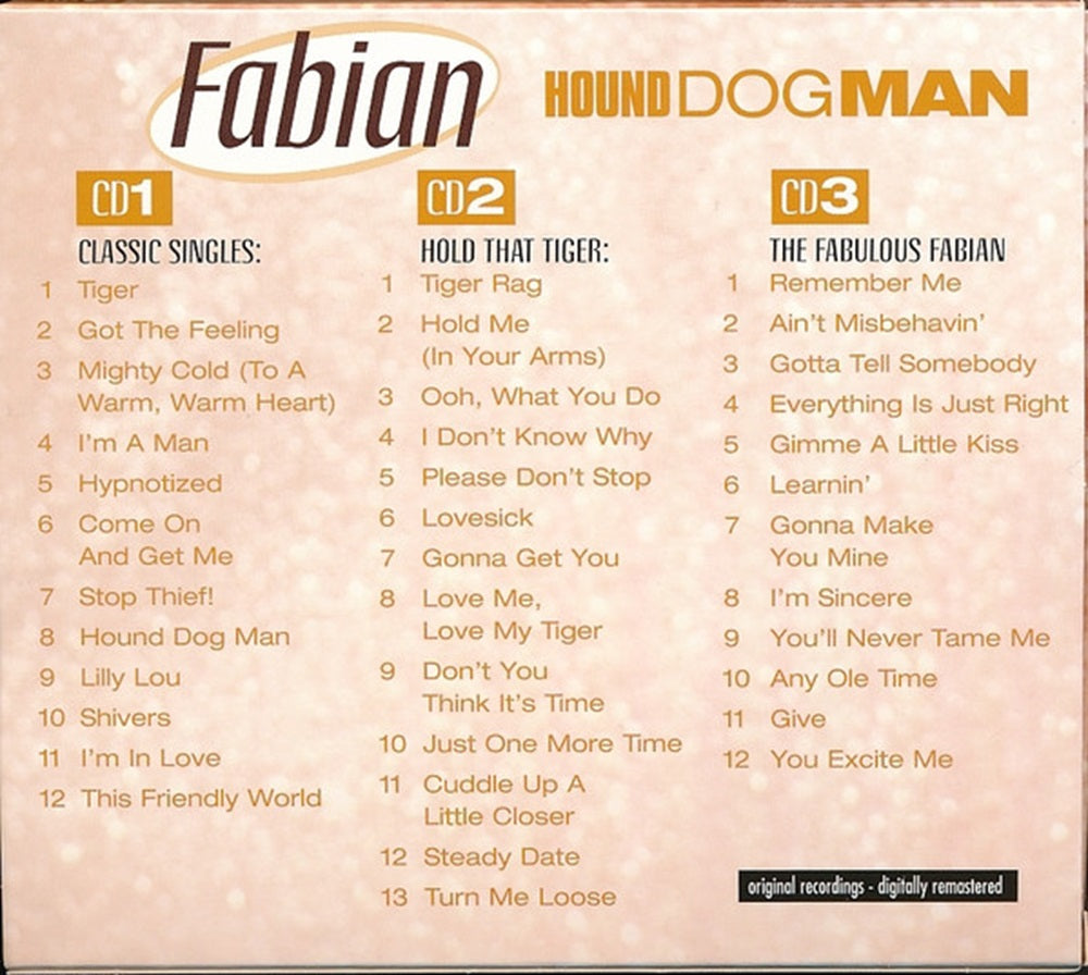 CD-3 - Fabian - Hound Dog Men