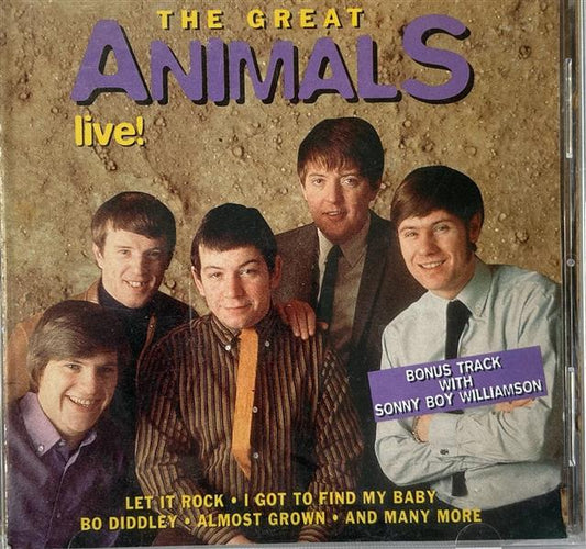 CD - Animals - The Great Animals Live!