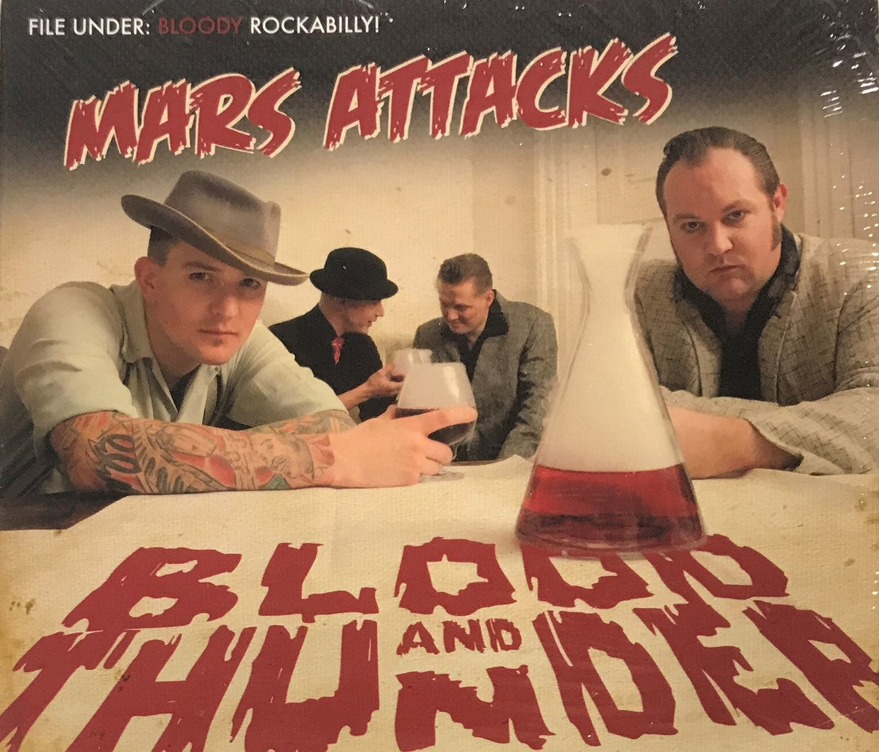 CD - Mars Attacks - Blood And Thunder