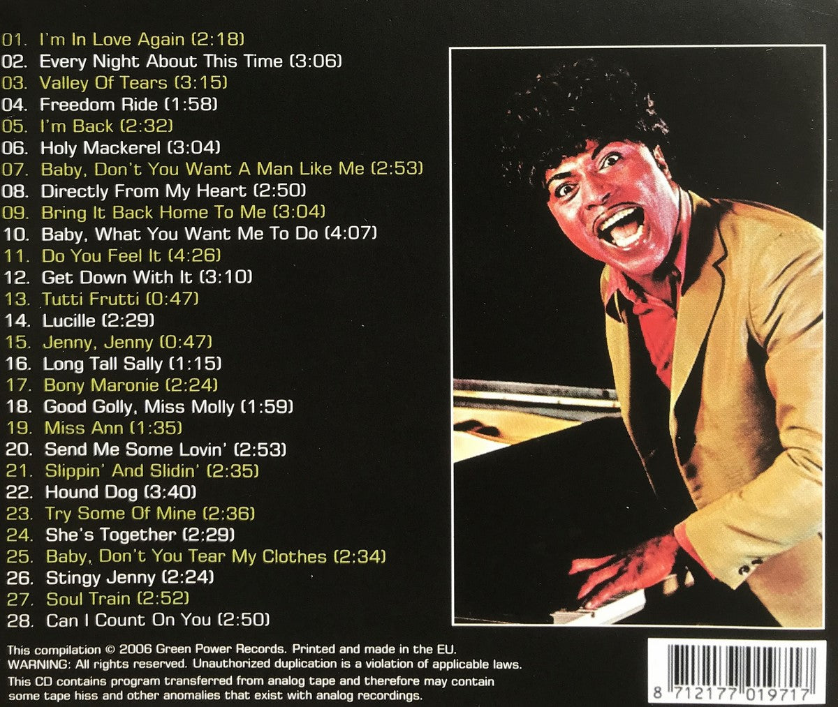 CD - Little Richard - The Wild & Frantic Little Richard