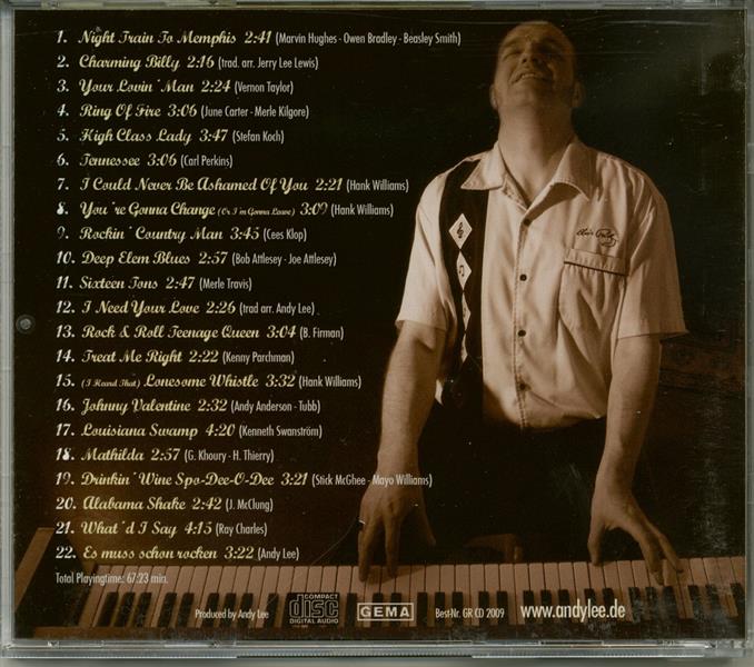 CD - Andy Lee - Rockin' Country Man