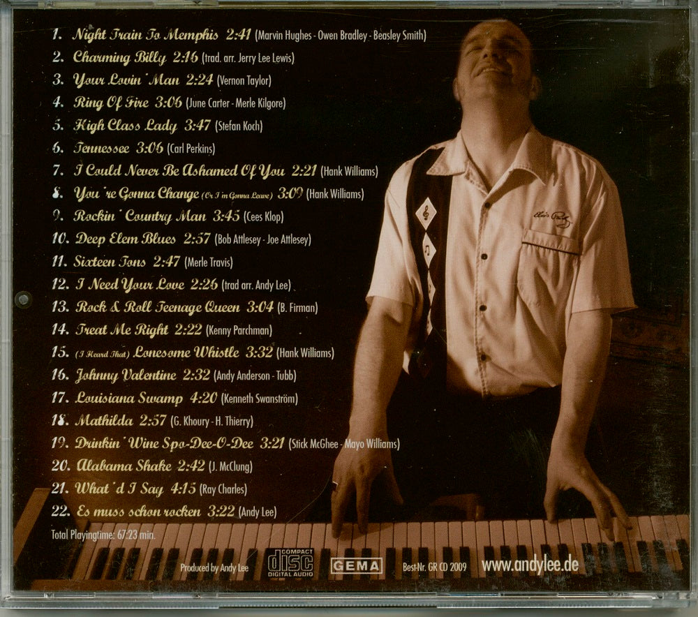 CD - Andy Lee - Rockin' Country Man