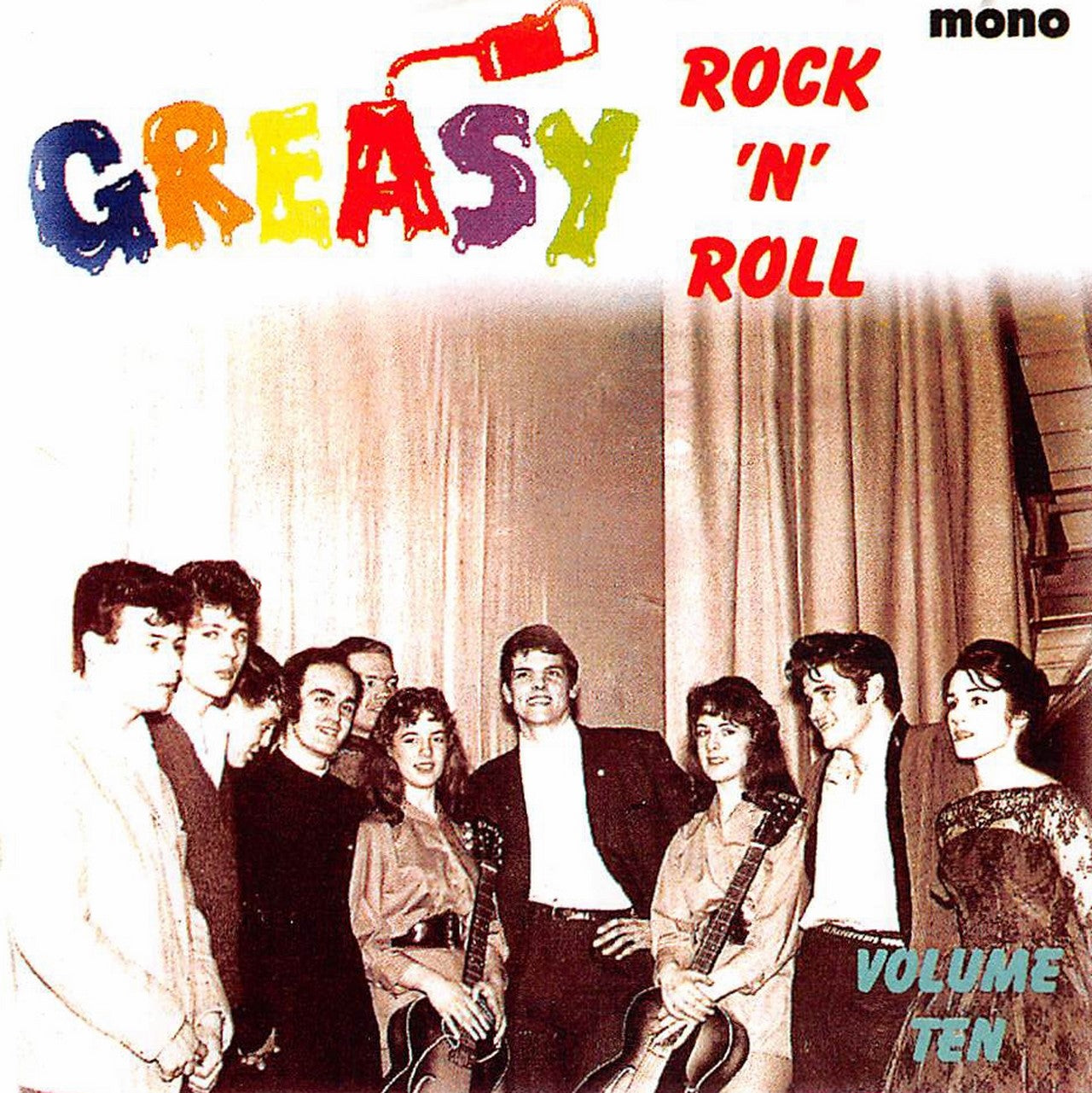 CD - VA - Greasy Rock And Roll Vol. 10