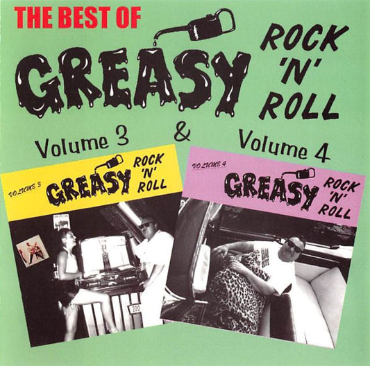 CD - VA - Greasy Rock And Roll Vol. 3 & 4