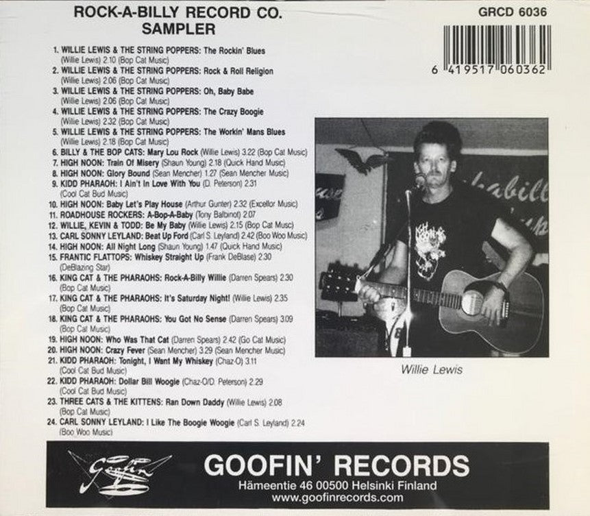 CD - VA - Rockabilly Record Co. Sampler