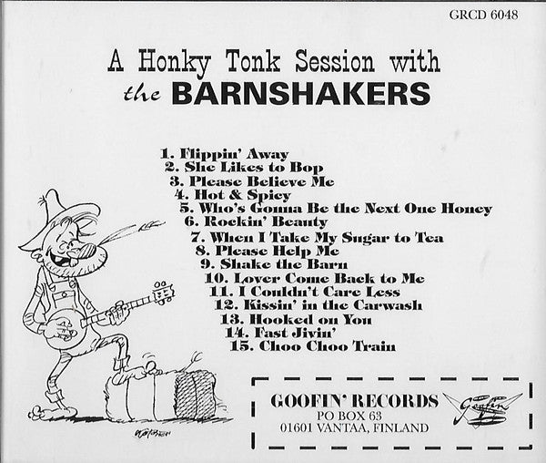 CD - Barnshakers - A Honky Tonk Session With..