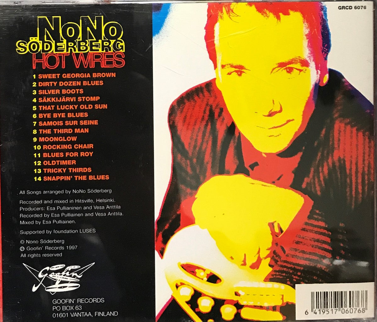 CD - Nono Soderberg - Hot Wires