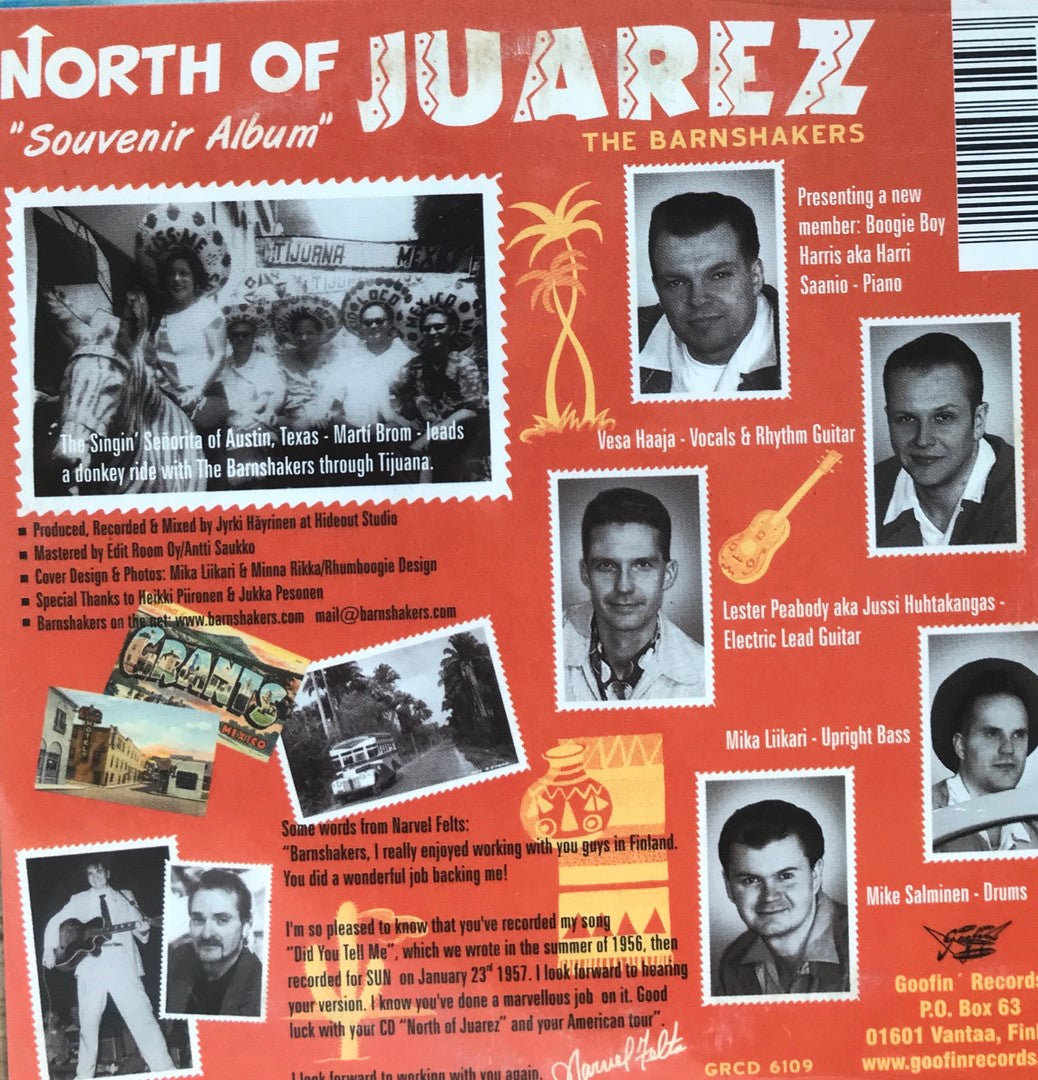 CD - Barnshakers - North Of Juarez