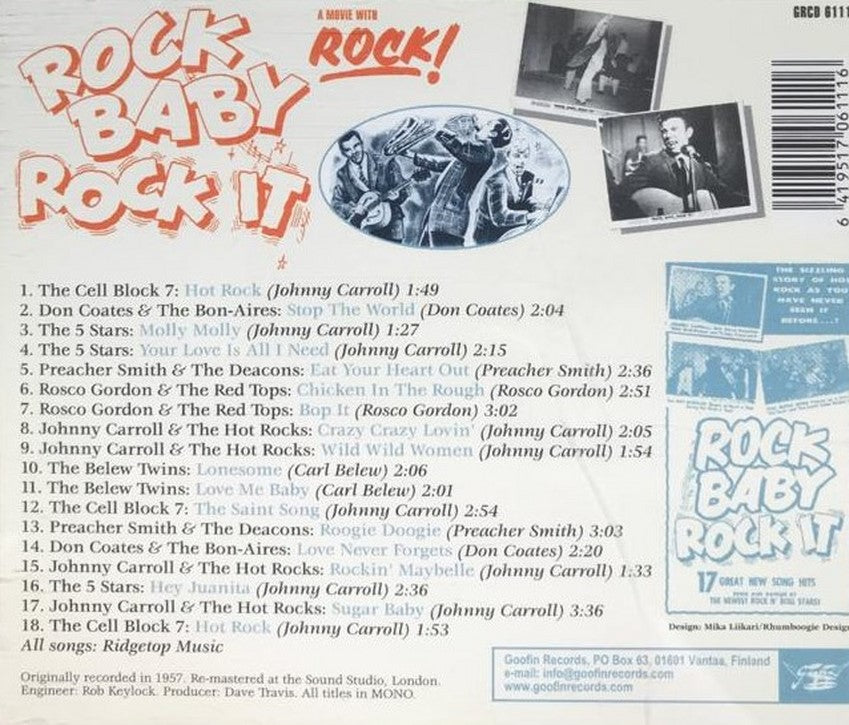 CD - VA - Rock Baby, Rock It - Soundtrack