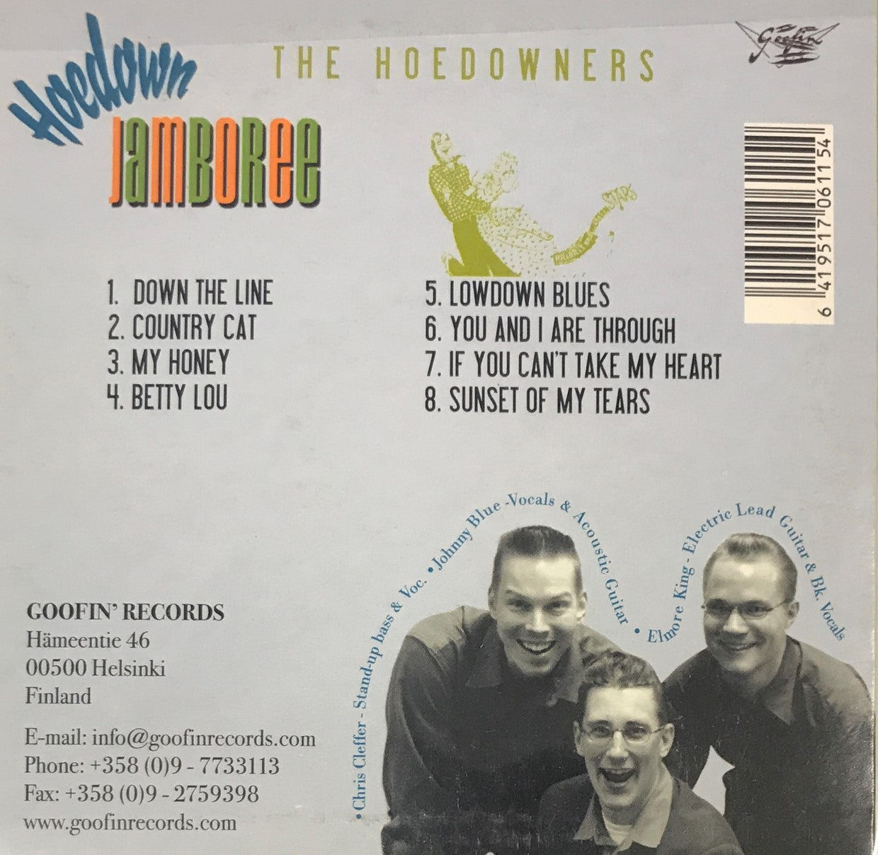 CD - Hoedowners - Howdown Jamboree