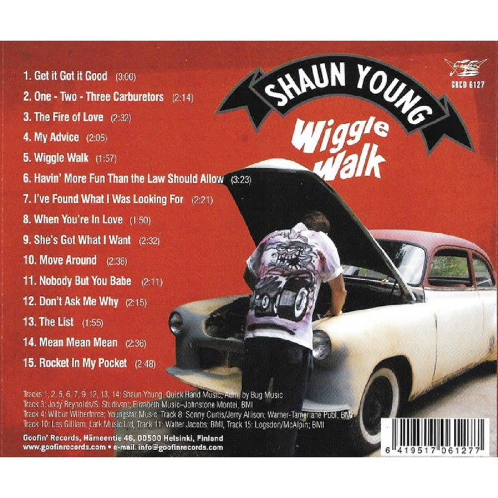 CD - Shaun Young - Wiggle Walk