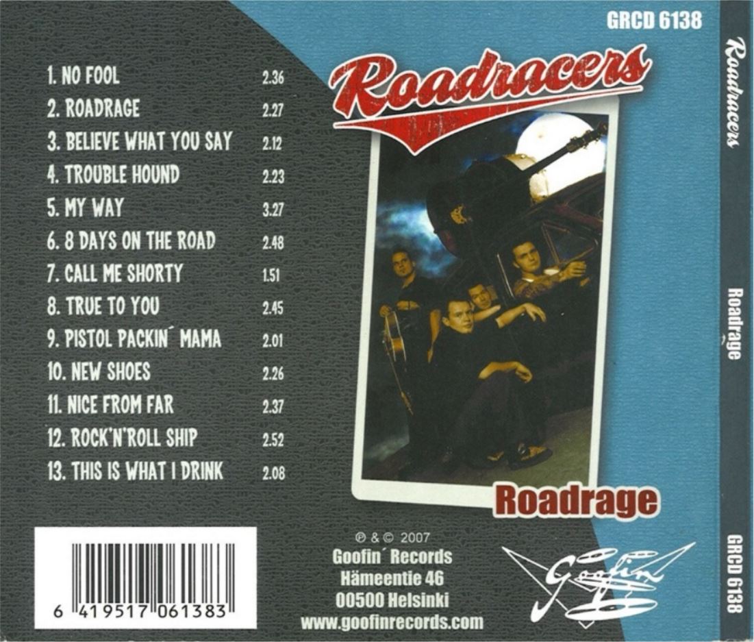 CD - Roadracers - Road Rage