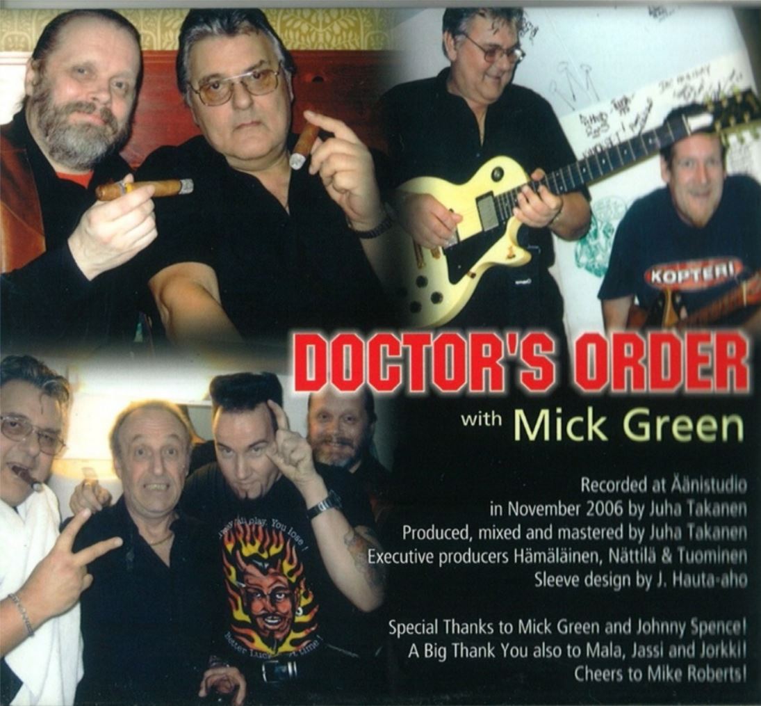 CD - Doctors Order With Mick Green - Cutthroat And Dangerous