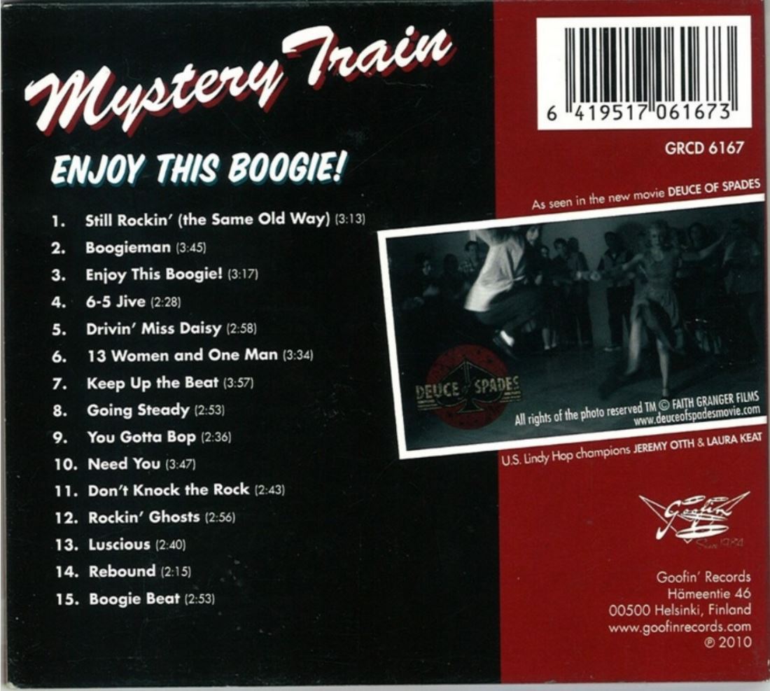 CD - Mystery Train - Enjoy This Boogie