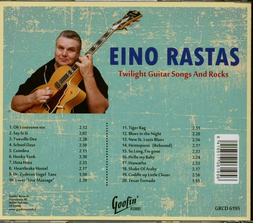 CD - Eino Rastas - Twilight Guitar Songs And Rocks