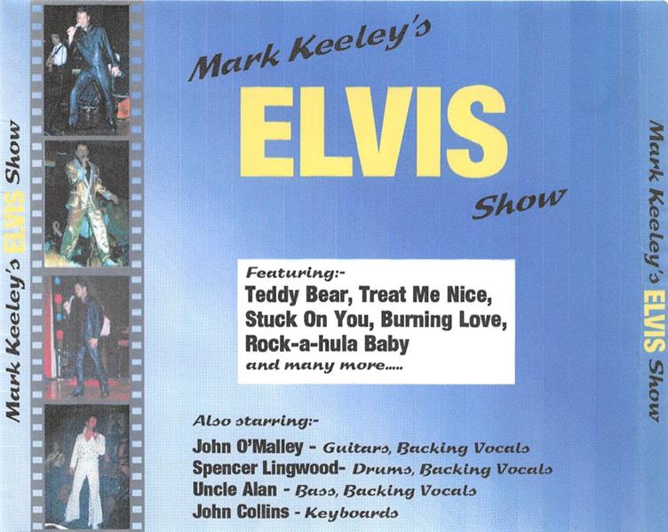 CD - Mark Keeley - Mark Keeley's Elvis Show