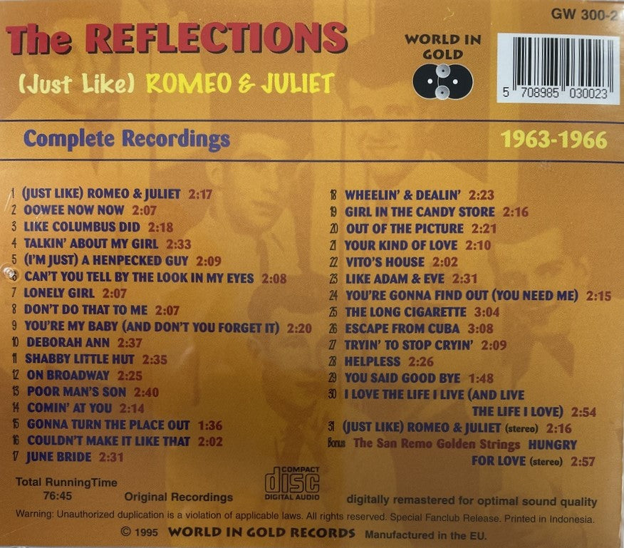 CD - Reflections - Romeo & Juliet