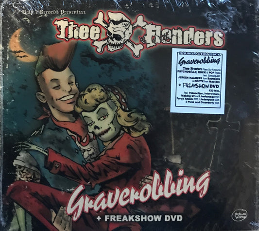 CD - Thee Flanders - Graverobbing + Freakshow (Cd+Dvd)