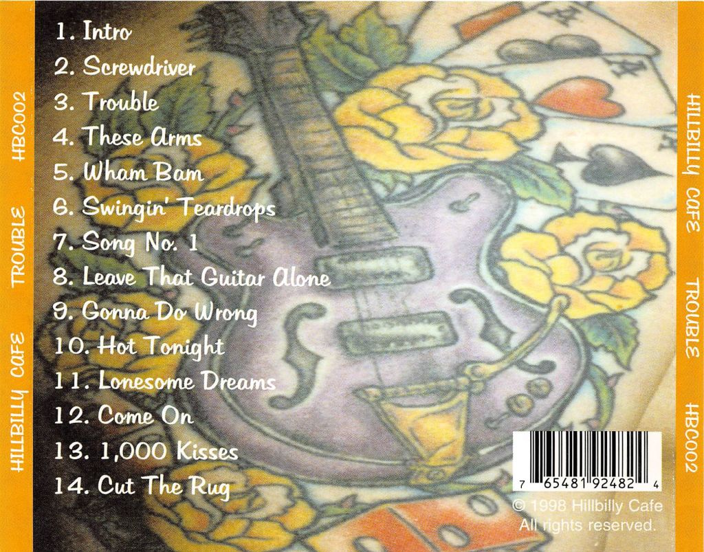 CD - Hillbilly Cafe - Trouble