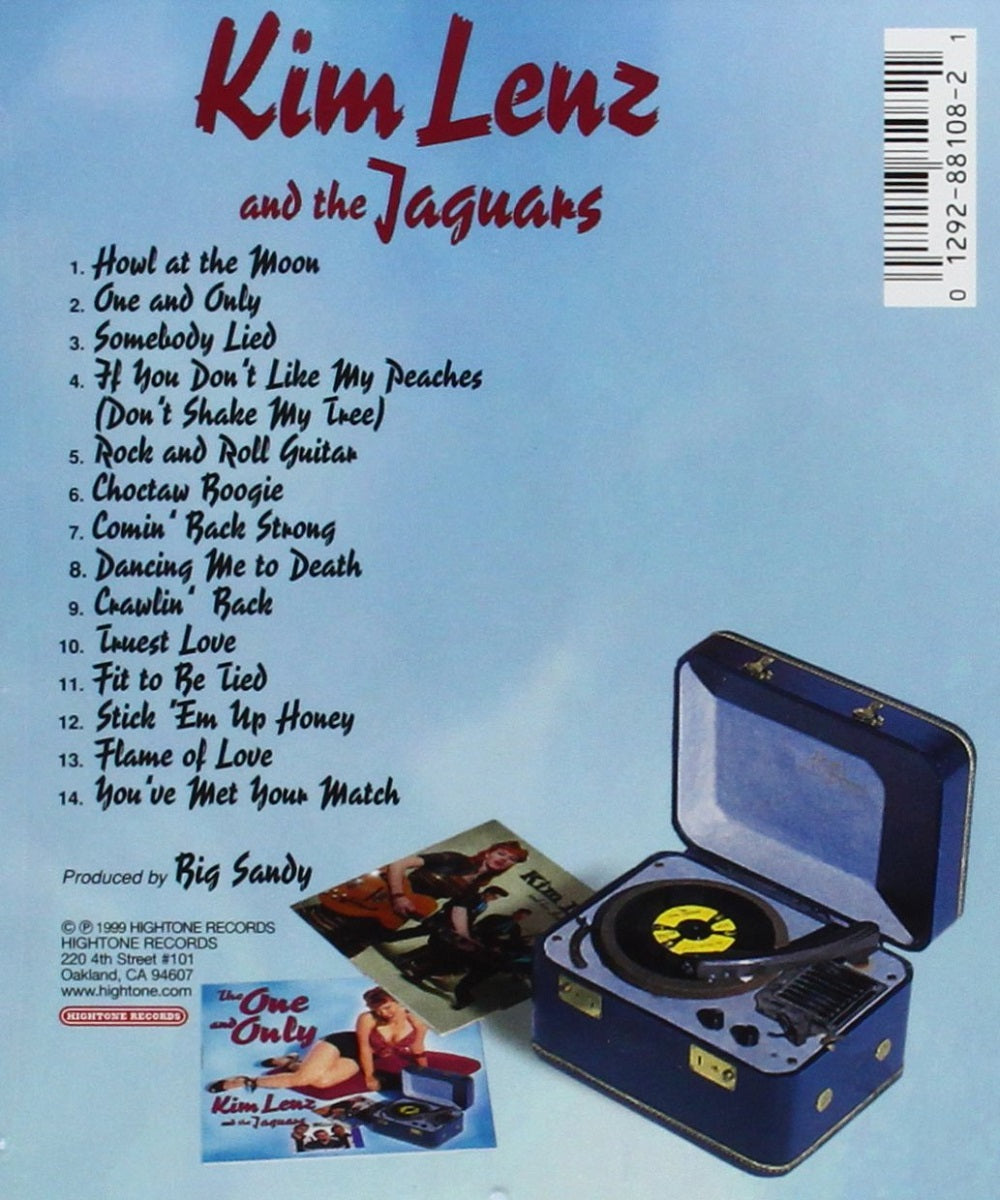 CD - Kim Lenz & Her Jaguars - The One And Only (1999)