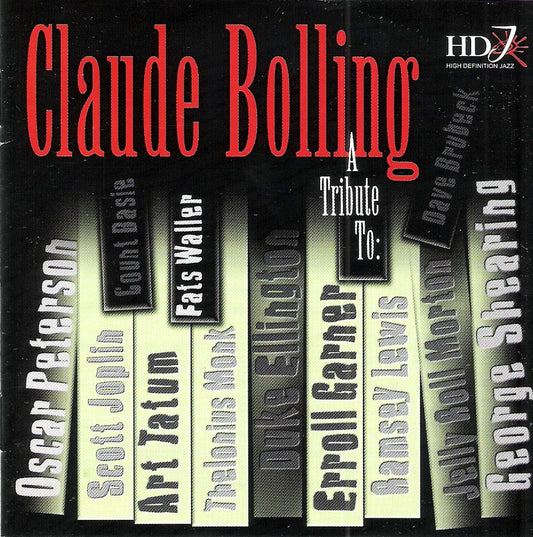 CD - Claude Bolling - A Tribute To My Favorits