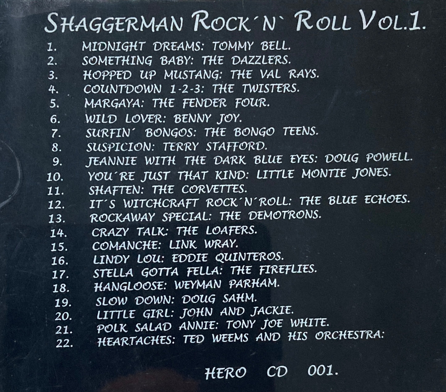 CD - VA - Shaggerman Rock'n'Roll Vol. 1