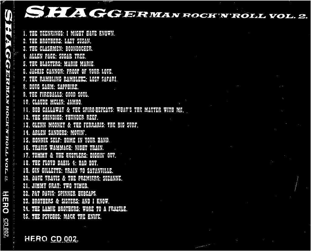 CD - VA - Shaggerman Rock'n'Roll Vol. 2