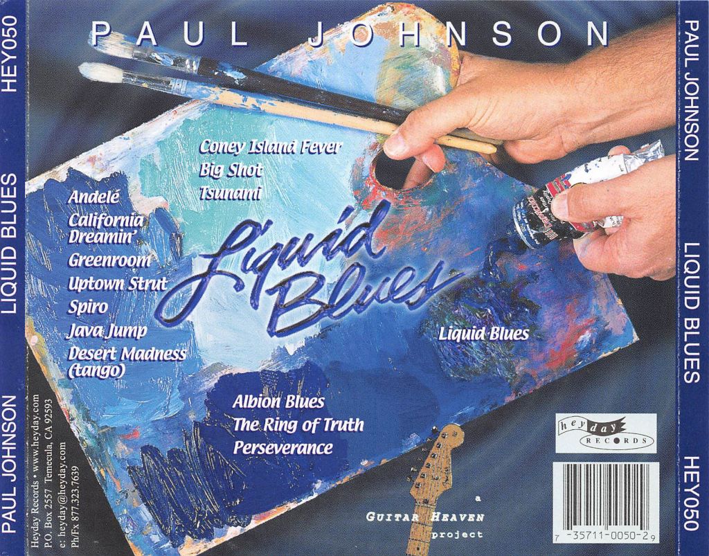 CD - Paul Johnson - Liquid Blues