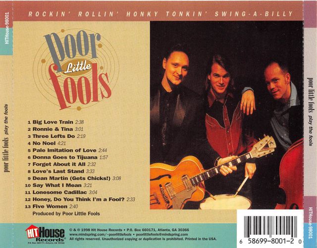 CD - Poor Little Fools - Play The Fools