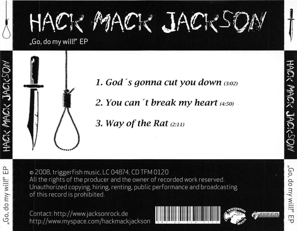 CD-M - Hack Mack Jackson - Go Do My Will