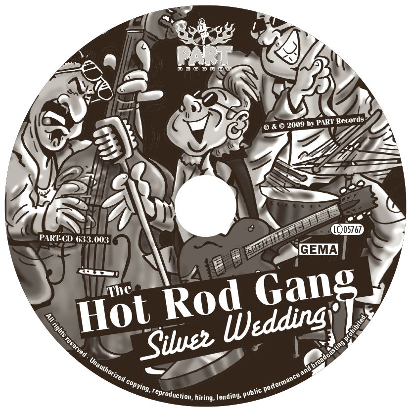 CD - Hot Rod Gang - Silver Wedding