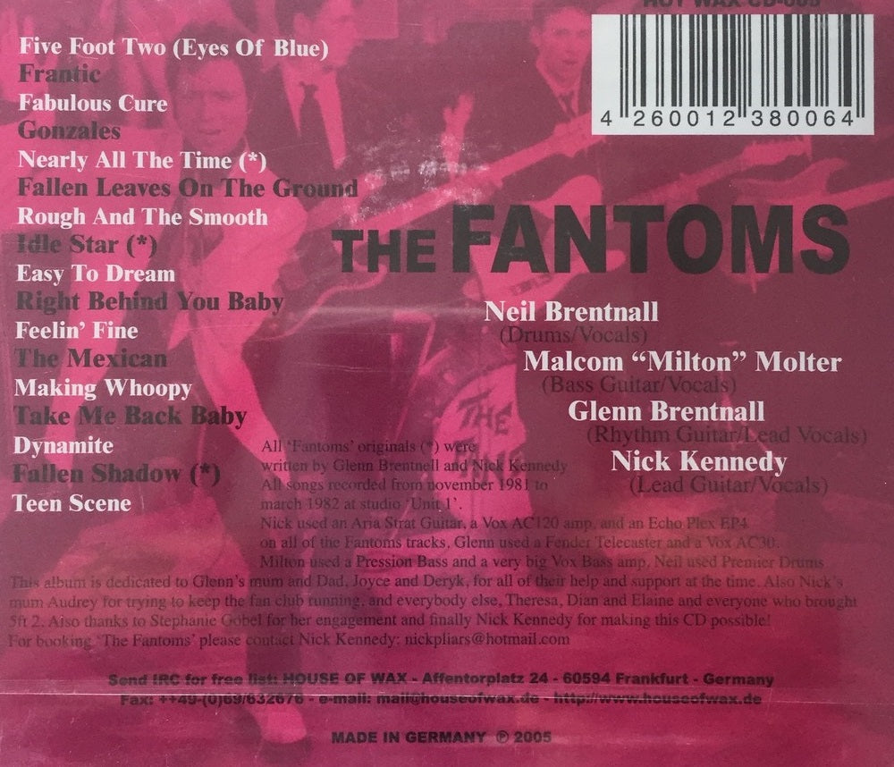 CD - Fantoms - Feelin Fine - Vol. 1