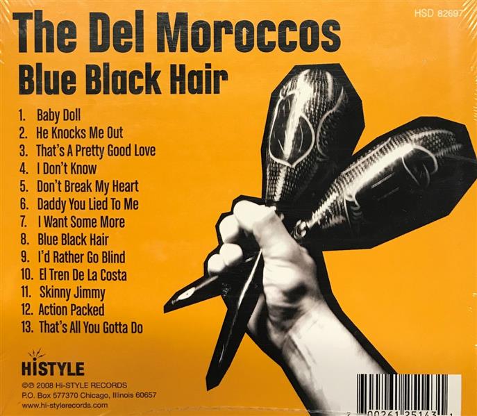 CD - Del Moroccos - Blue Black Hair