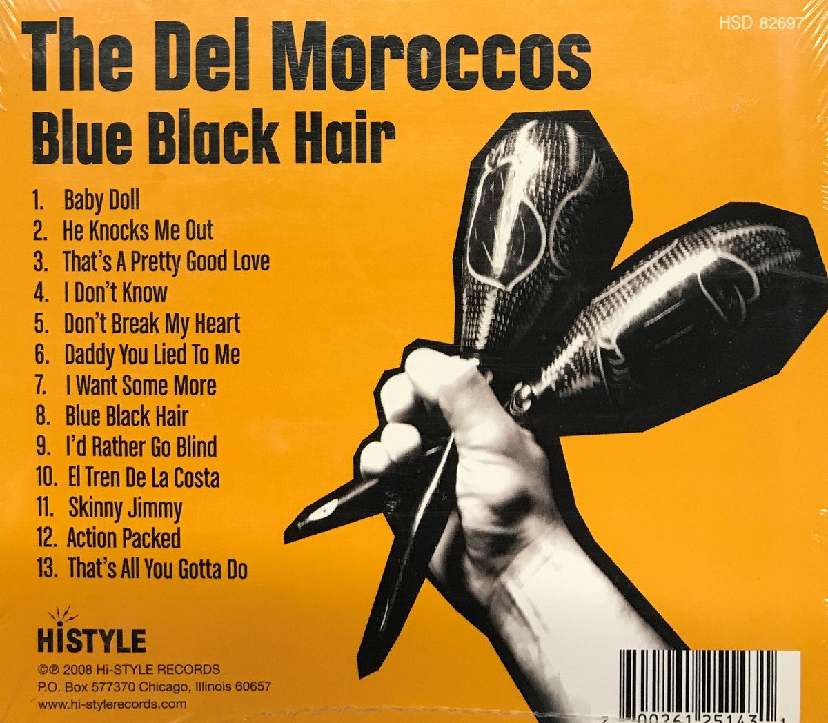 CD - Del Moroccos - Blue Black Hair