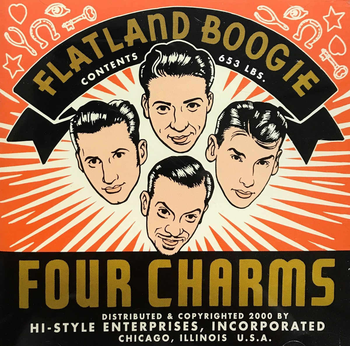 CD - Four Charms - Flatland Boogie