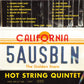 CD - Hot String Quintet - 5 Aus BLN