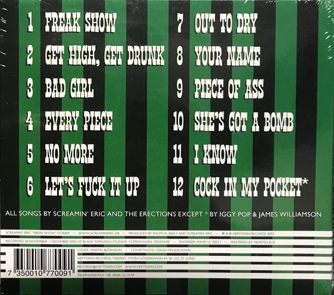 CD - Screamin Eric - Freak Show