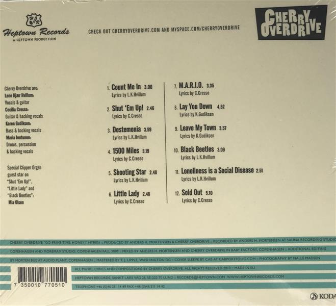 CD - Cherry Overdrive - Go Prime Time, Honey!