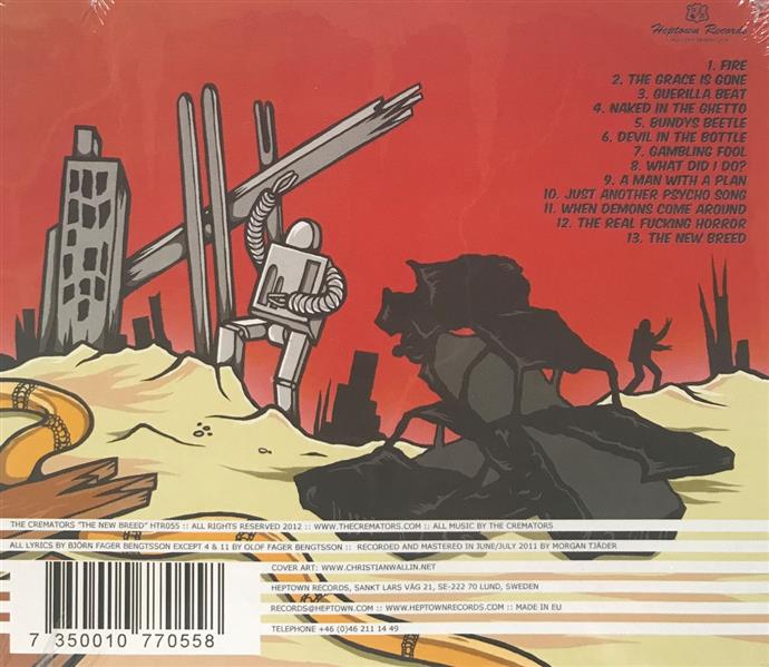 CD - Cremators - The New Breed