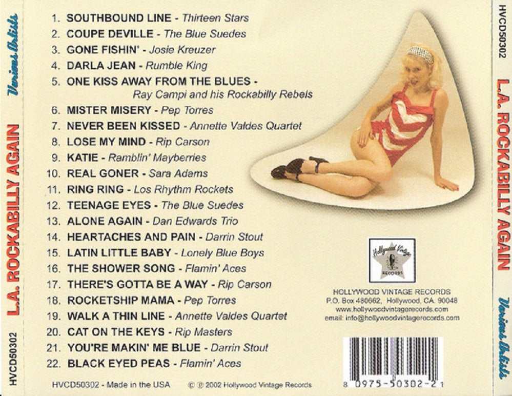 CD - VA - L.A. Rockabilly Again