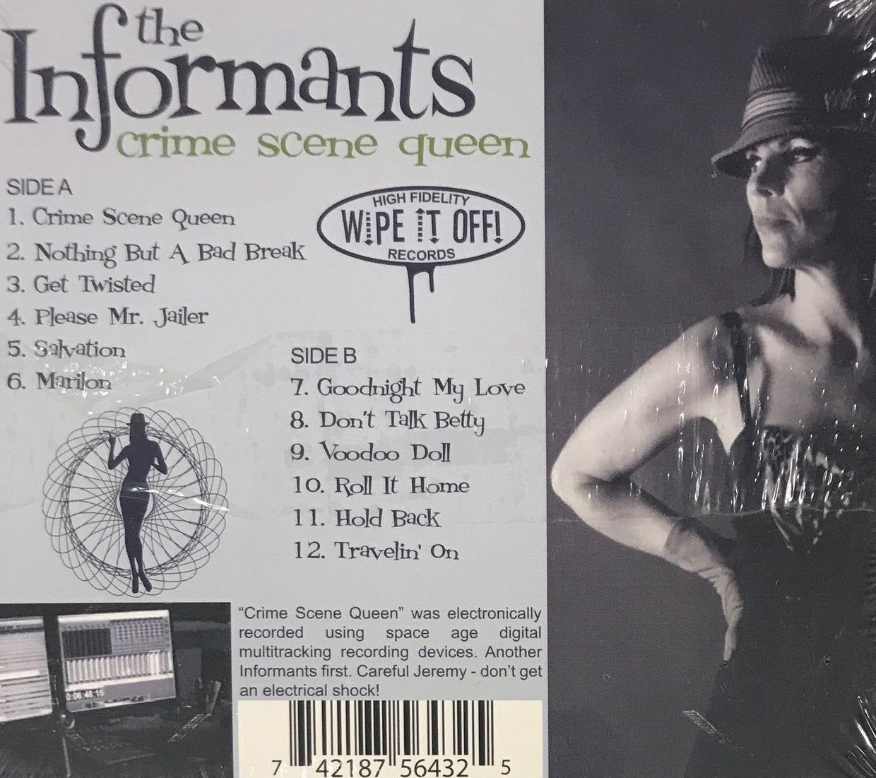 CD - Informants - Crime Scene Queen