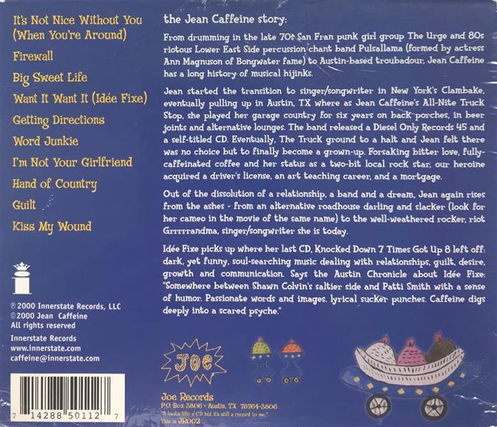 CD - Jean Caffeine - Idee Fixe