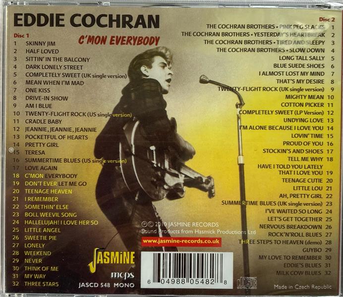 CD-2 - Eddie Cochran - C'mon Everybody