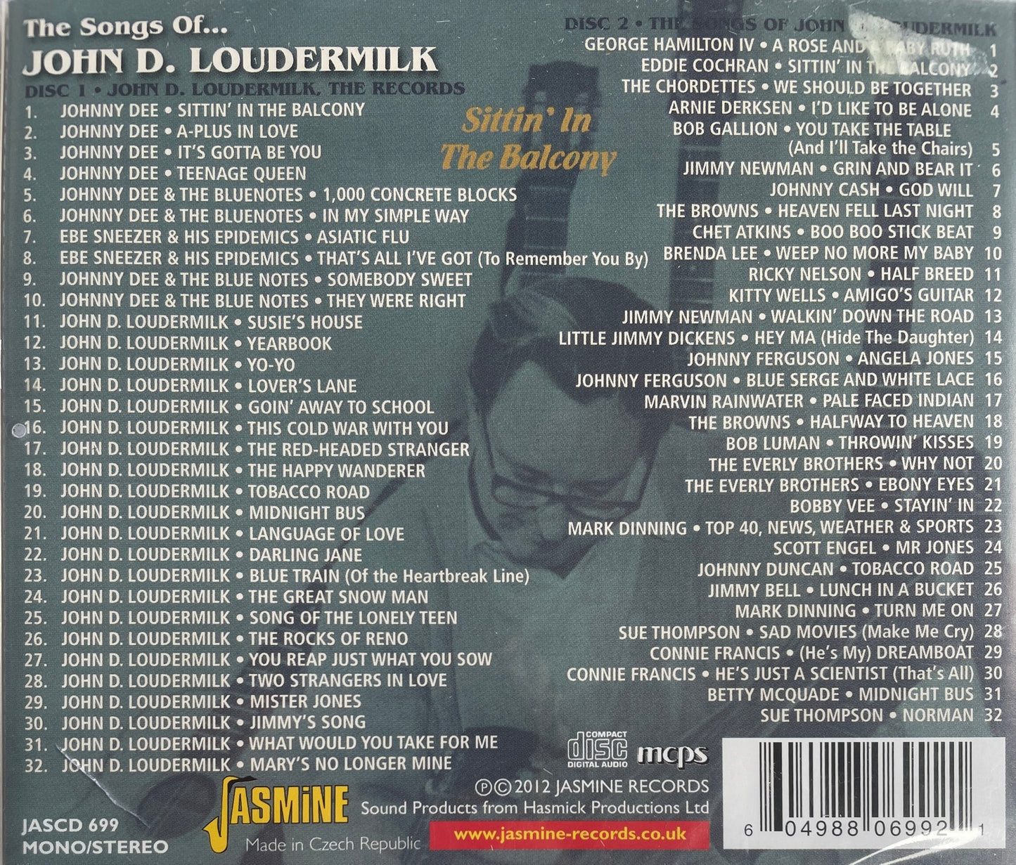 CD-2 - John D. Loudermilk - The Songs Of...