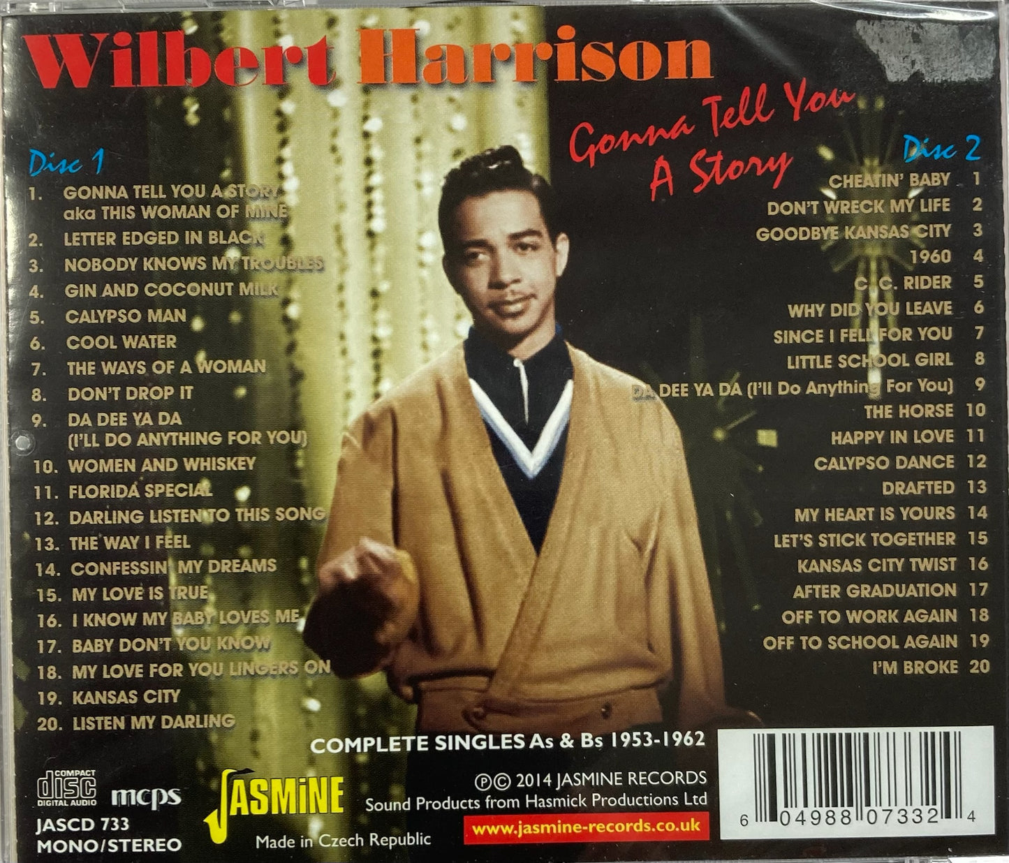 CD - Wilbert Harrison - Gonna Tell You A Story