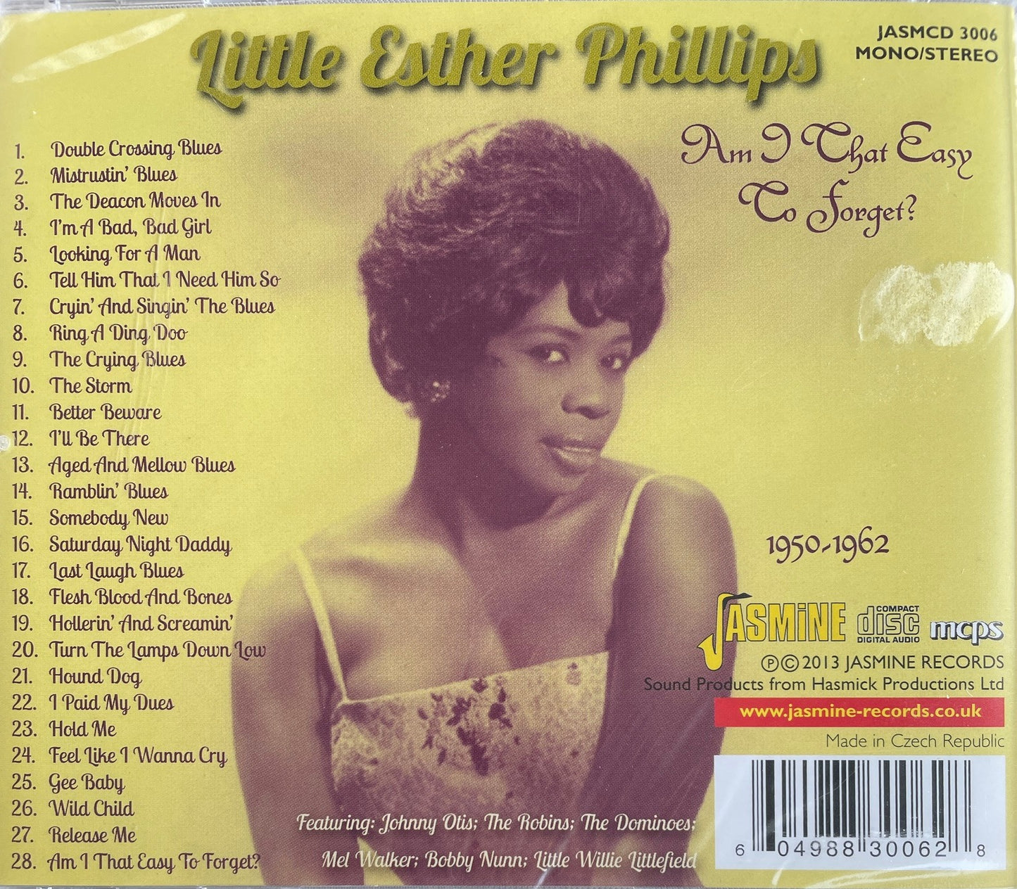 CD - Little Esther Phillips - Am I That Easy To Forget? 1950 -1962