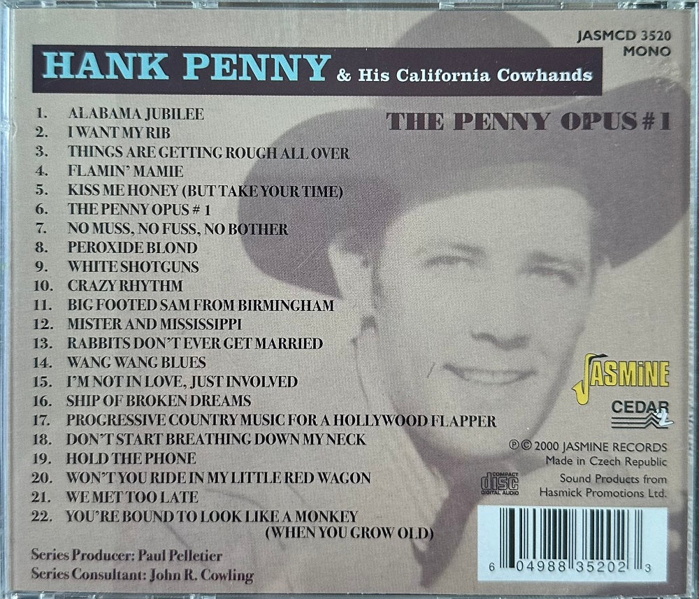 CD - Hank Penny - The Penny Opus # 1