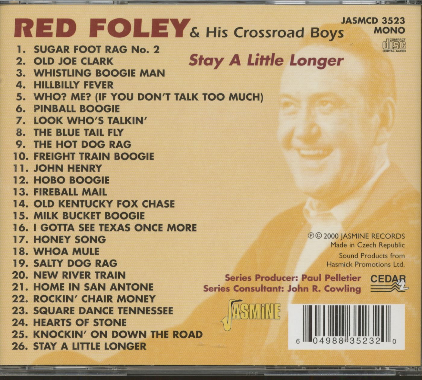 CD - Red Foley - Stay A Little Longer